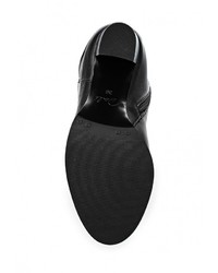 Черные кожаные ботфорты от Dali