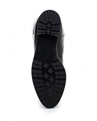 Черные кожаные ботфорты от Giotto