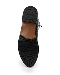 Черные кожаные ботфорты от Inario