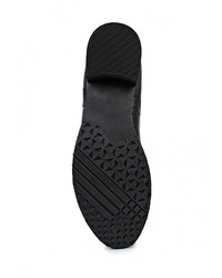 Черные кожаные ботфорты от Indiana