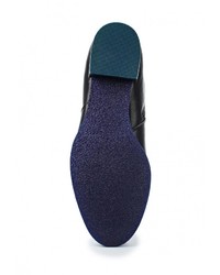 Черные кожаные ботфорты от Laura Valorosa