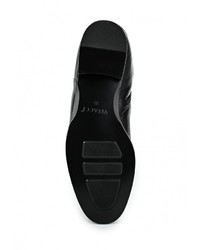 Черные кожаные ботфорты от Vitacci