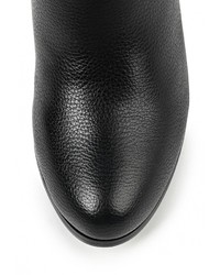 Черные кожаные ботфорты от Wilmar