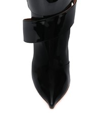 Черные кожаные ботфорты от Y/Project