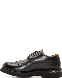 Черные кожаные броги от VISVIM