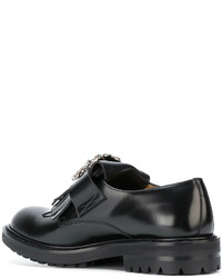 Черные кожаные броги от Alexander McQueen