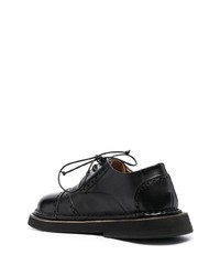 Черные кожаные броги от Marsèll