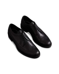 Черные кожаные броги от Burberry