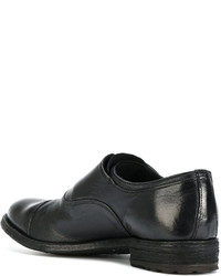 Женские черные кожаные броги от Officine Creative