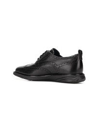 Черные кожаные броги от Cole Haan