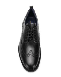 Черные кожаные броги от Cole Haan