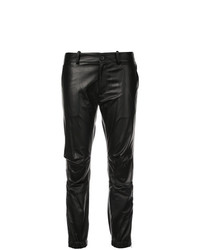 Женские черные кожаные брюки-галифе от Nili Lotan