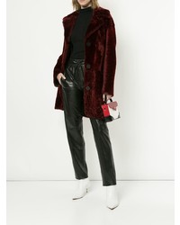 Женские черные кожаные брюки-галифе от Sylvie Schimmel