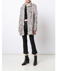 Черные кожаные брюки-клеш от RtA