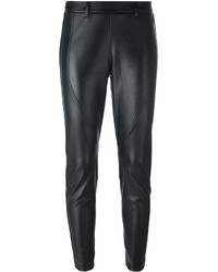 Женские черные кожаные брюки от Faith Connexion