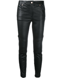 Женские черные кожаные брюки от Ginger & Smart