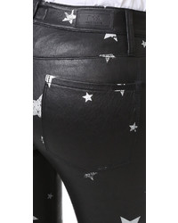 Женские черные кожаные брюки от RtA