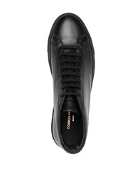 Мужские черные кожаные высокие кеды от Common Projects