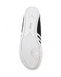 Женские черные кожаные кеды от adidas Neo