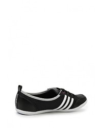 Женские черные кожаные кеды от adidas Neo