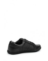 Мужские черные кожаные кеды от Aldo