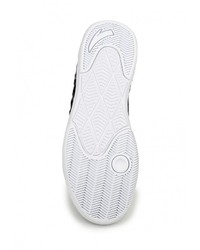 Мужские черные кожаные кеды от Anta