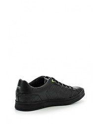 Мужские черные кожаные кеды от Boss Green