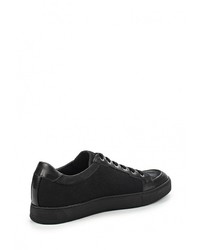 Мужские черные кожаные кеды от Botticelli Limited