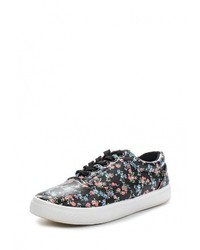 Женские черные кожаные кеды от Coco Perla