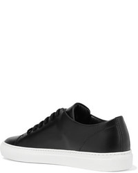 Женские черные кожаные кеды от Common Projects