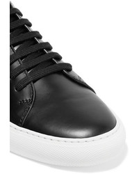 Женские черные кожаные кеды от Common Projects