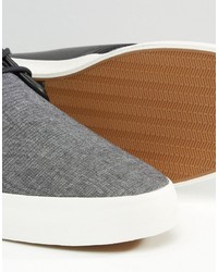 Мужские черные кожаные кеды от Aldo