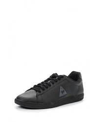 Мужские черные кожаные кеды от Le Coq Sportif