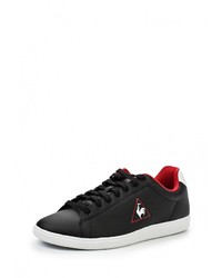 Мужские черные кожаные кеды от Le Coq Sportif