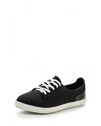 Женские черные кожаные кеды от LOST INK