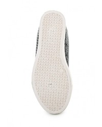 Женские черные кожаные кеды от Martin Pescatore