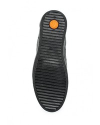 Мужские черные кожаные кеды от Matt Nawill