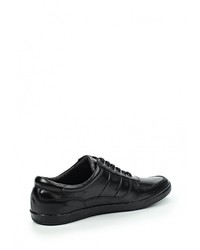 Мужские черные кожаные кеды от Matt Nawill