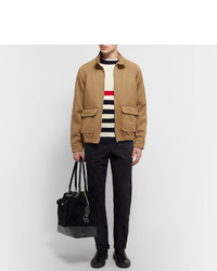 Мужские черные кожаные кеды от Common Projects