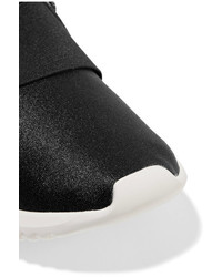 Женские черные кожаные кеды от adidas