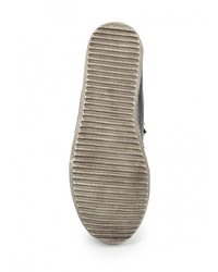 Женские черные кожаные кеды от Playgirl