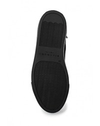 Женские черные кожаные кеды от Richmond