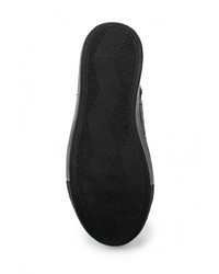 Женские черные кожаные кеды от s.Oliver