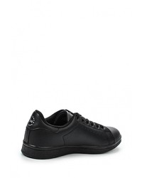 Женские черные кожаные кеды от Strobbs