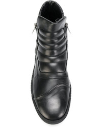 Мужские черные кожаные кеды от Hydrogen