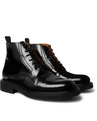 Мужские черные кожаные классические ботинки от Ami