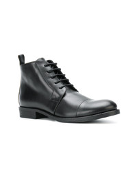 Мужские черные кожаные классические ботинки от Ann Demeulemeester Blanche
