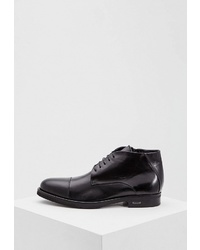 Мужские черные кожаные классические ботинки от Baldinini