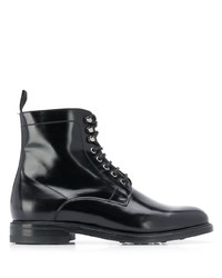 Мужские черные кожаные классические ботинки от Berwick Shoes