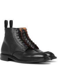 Мужские черные кожаные классические ботинки от Cheaney